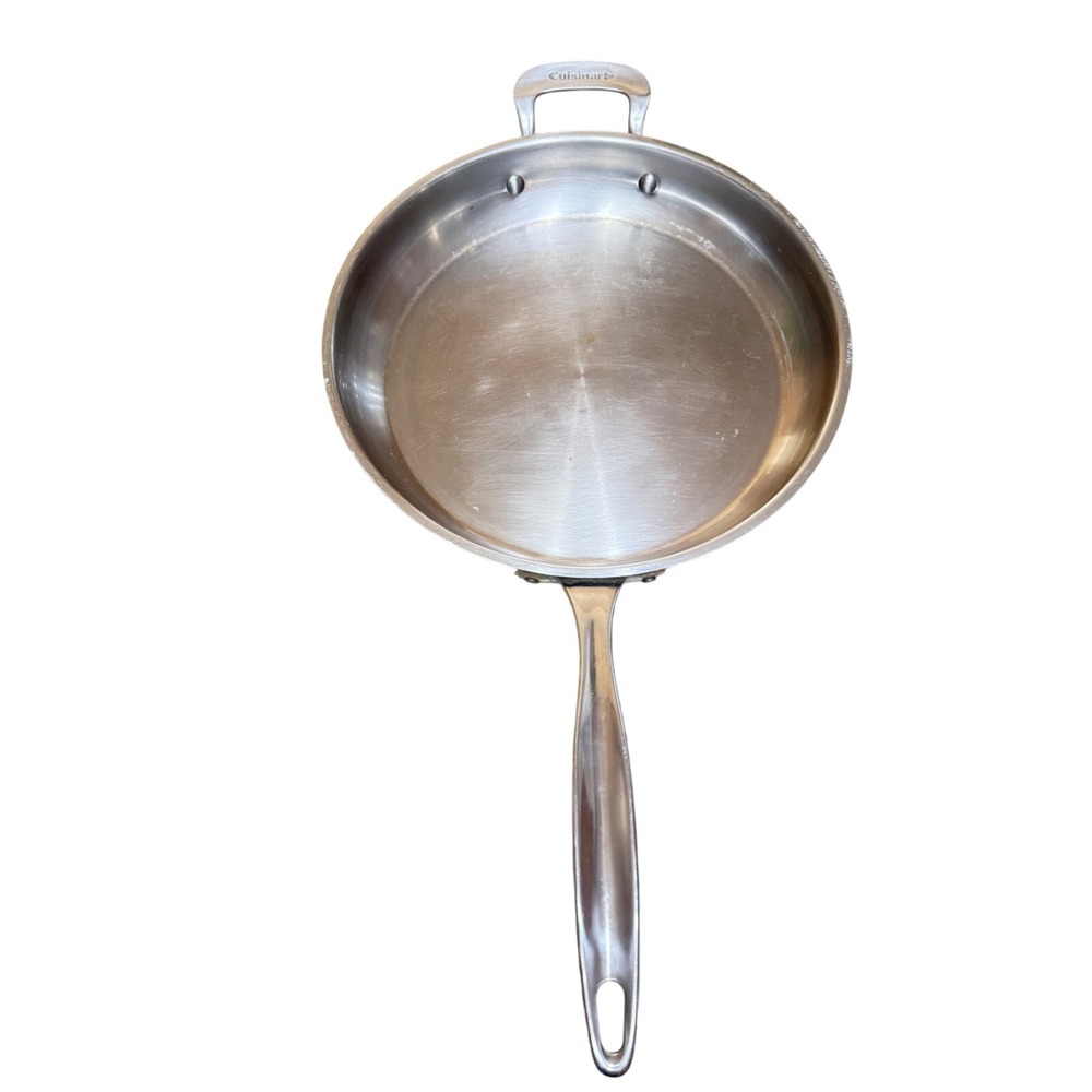 Cuisinart 12 In Skillet Stainless Steel High Impact Bonded Base Frying Pan 30cm